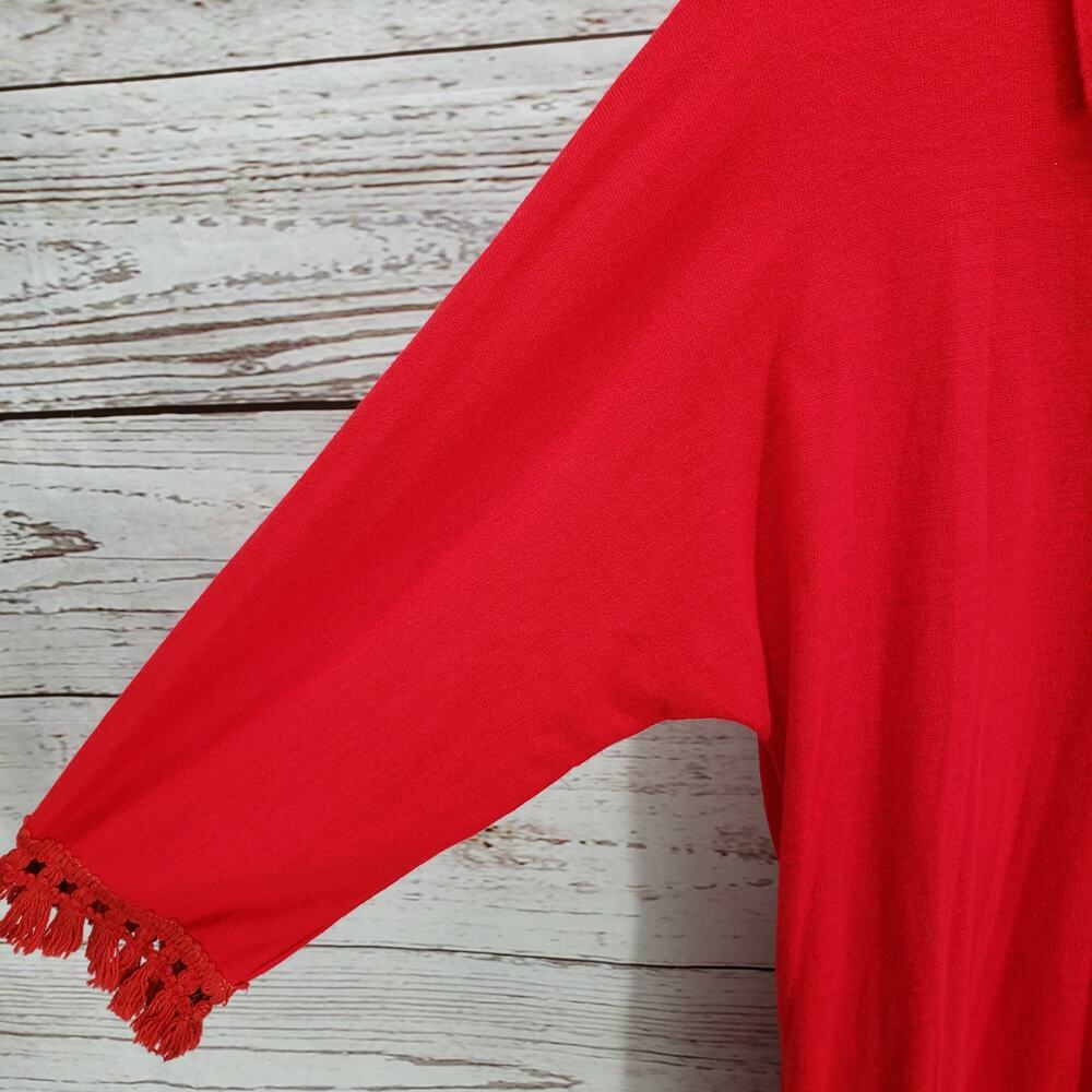 Vintage Fashioned By Hobert Women's Red Wool Blen… - image 4